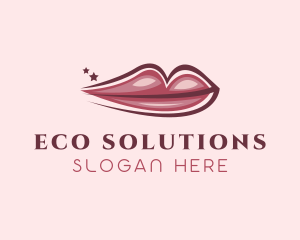 Lips Beauty Salon Logo