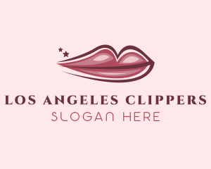 Lips Beauty Salon Logo