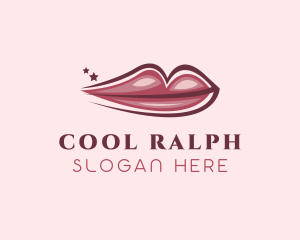 Lips Beauty Salon logo design