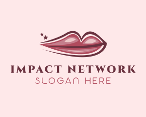 Influencer - Lips Beauty Salon logo design