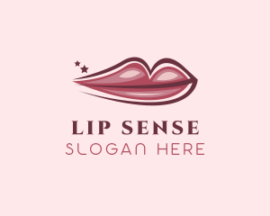 Lips Beauty Salon logo design