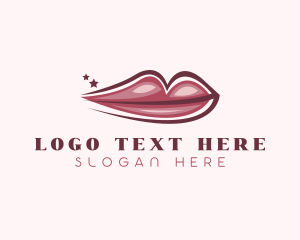 Lips Beauty Salon Logo