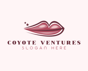 Lips Beauty Salon logo design