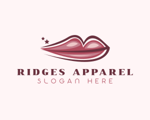 Lips Beauty Salon logo design