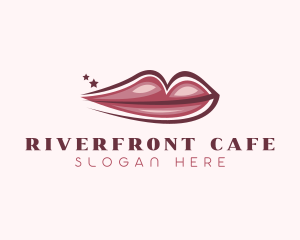 Lips Beauty Salon logo design