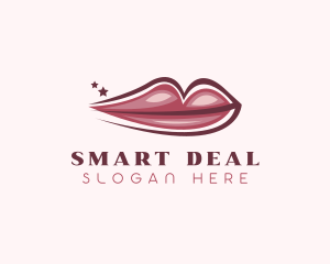 Lips Beauty Salon logo design