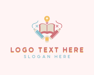 Bookstore - Kids Educational Daycare logo design