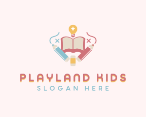 Kids Educational Daycare logo design