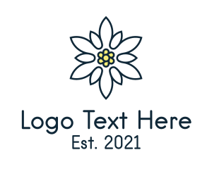 Symmetrical - Daisy Flower Boutique logo design
