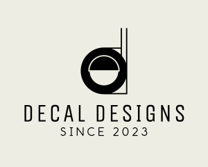 Interior Design Letter D  logo design