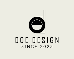 Interior Design Letter D  logo design