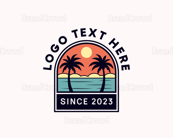 Summer Island Beach Logo