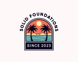 Summer Island Beach Logo