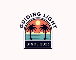 Summer Island Beach logo design