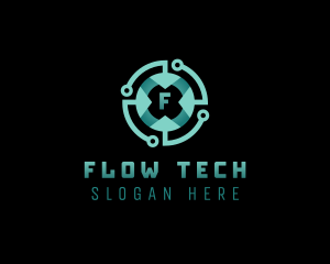 Digital Cyber Technology logo design