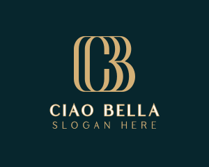 Elegant Professional Letter CB logo design