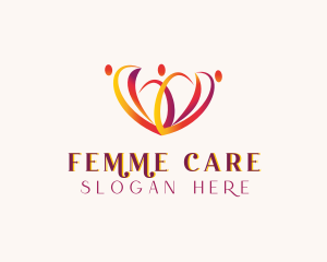 Heart Family Care logo design