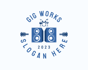 Gig - Music Band Gig logo design