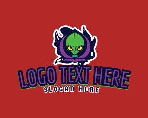 Outerspace - Urban Alien Hoodie logo design