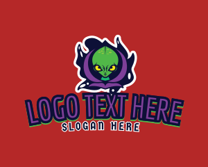 Sci Fi - Urban Alien Hoodie logo design