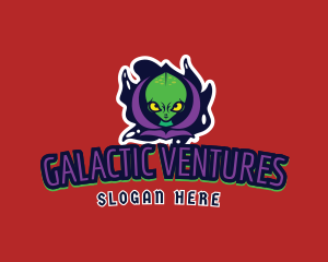 Sci Fi - Urban Alien Hoodie logo design