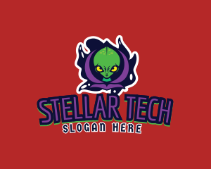 Science Fiction - Urban Alien Hoodie logo design