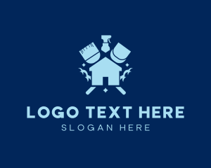 Supplier - Cleaning House Tools logo design