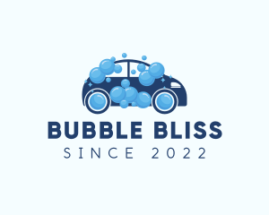 Bubble Car Wash  logo design