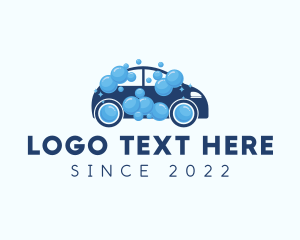 Car - Bubble Car Wash logo design