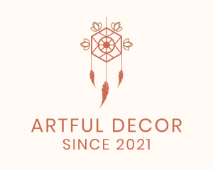 Macrame Boho Decor logo design