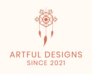 Macrame Boho Decor logo design