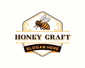 Mead - Honey Bee Apiary logo design