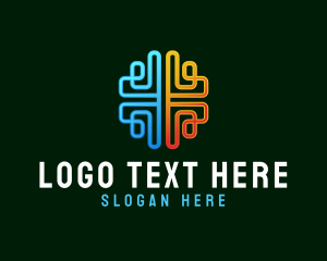 Technology - Mental Brain Technology logo design