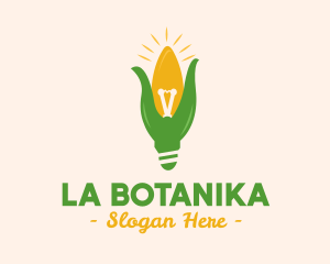 Agritourism - Corn Light Bulb logo design