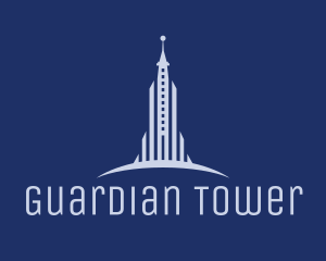 Blue Office Tower  logo design