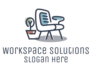 Office - Modern Office Chair logo design
