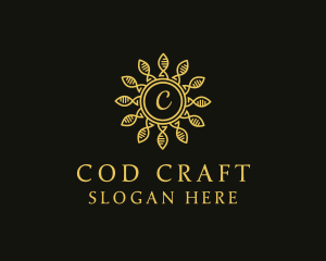 Cod - Sun Fish Restaurant logo design