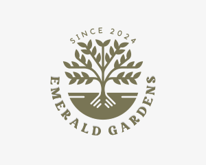 Sustainable Tree Planting logo design