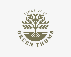 Planting - Sustainable Tree Planting logo design