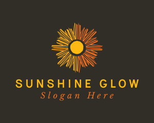 Sunlight - Summer Solar Sun logo design