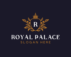 Regal Shield Monarch logo design