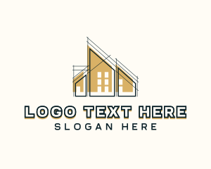 Building - Construction Architecture Builder logo design