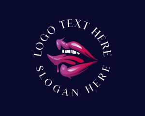 Sexy Lip Tongue Logo