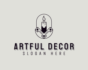 Candlelight Decor Boutique logo design