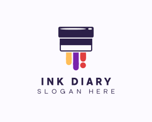 Ink Paint Printing logo design