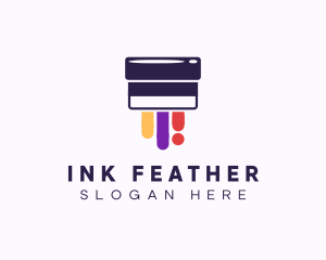 Ink Paint Printing logo design