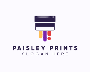 Ink Paint Printing logo design