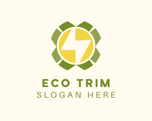 Eco Thunder Solar logo design