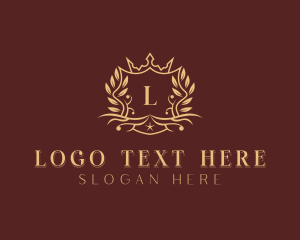 Stylish - Royalty Wedding Event logo design