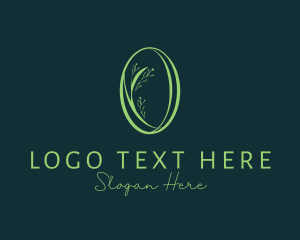 Bio - Flower Styling Letter O logo design